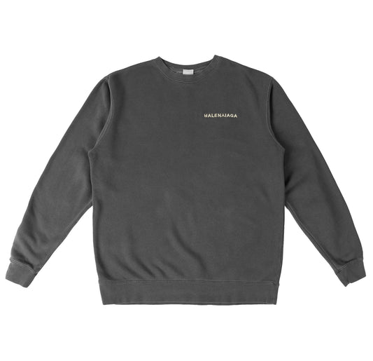 the pigment dyed BS crewneck