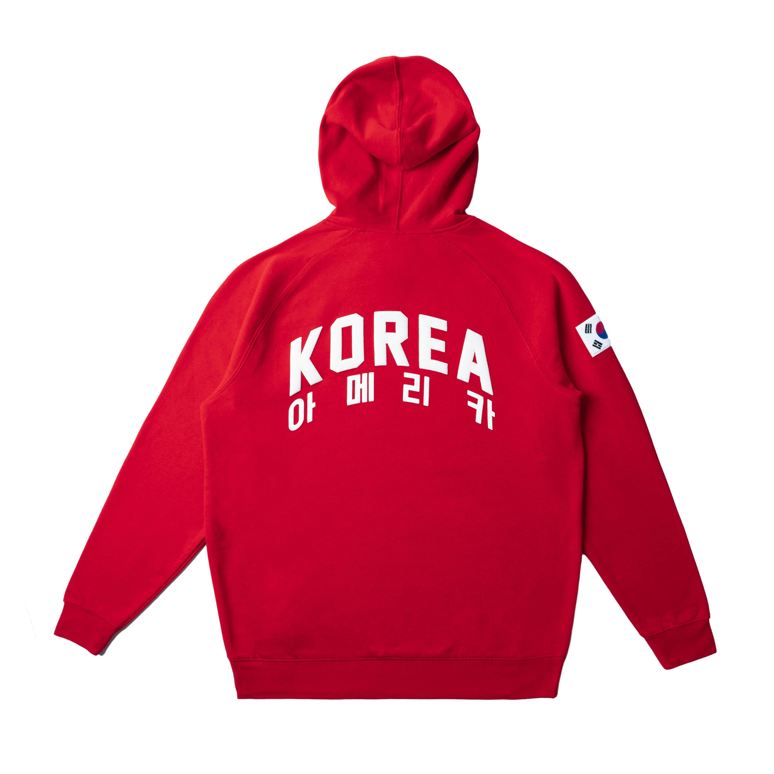 Supreme korean shop flag hoodie