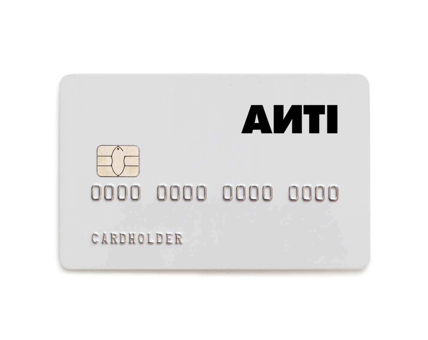 the ANTI gift card